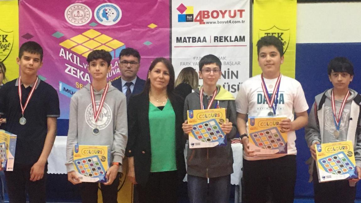  Türkiye Akıl ve Zeka Oyunları İl Finalinde Kulami Oyununda 2. Olduk  